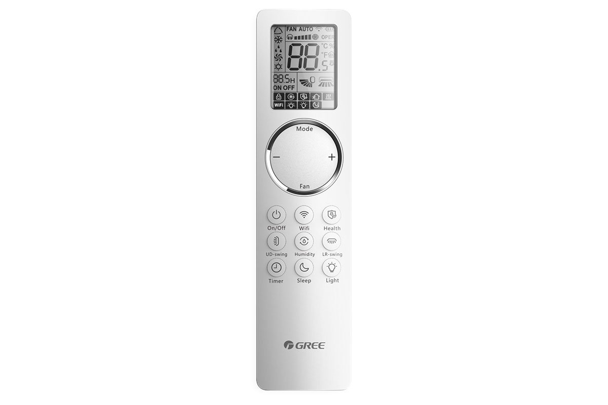 Инверторен климатик Gree GWH09AVCXB-K6DNA1B-I/GWH09AVCXB-K6DNA1B-O Silver AIRY WiFi, 9000 BTU, Клас A+++
