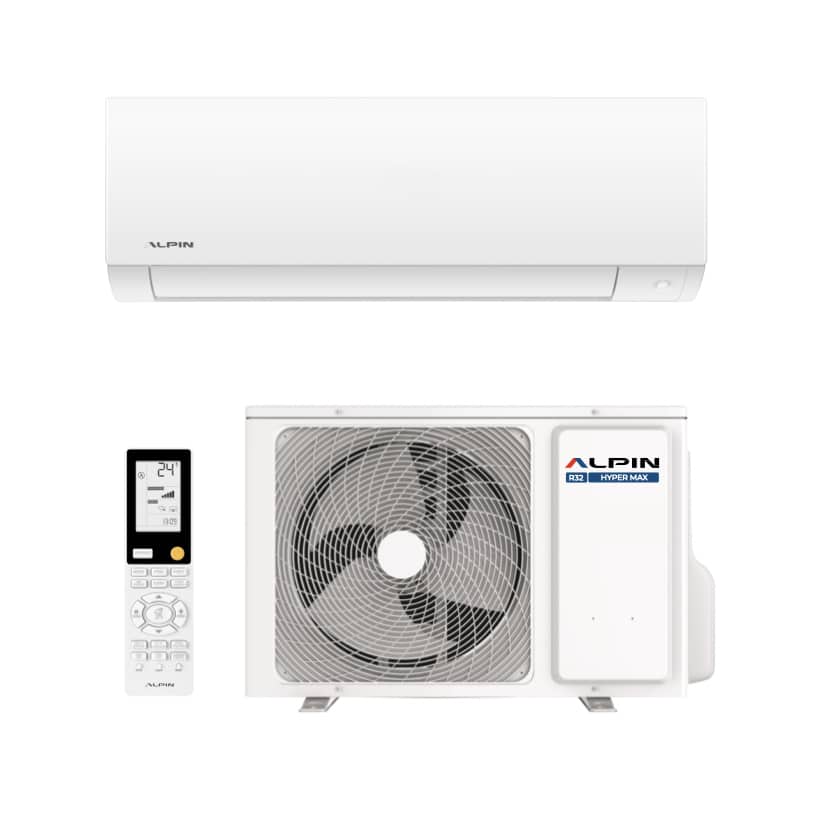 Инверторен климатик Alpin Hyper Max ASW-35HEN WiFi,12000 BTU,Клас+++